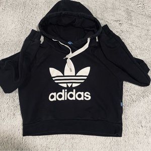 Adidas Crop top hoodie.